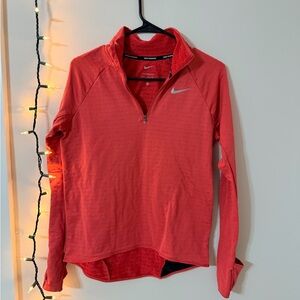 Nike Therma-Fit Running Pink Long-Sleeve Top